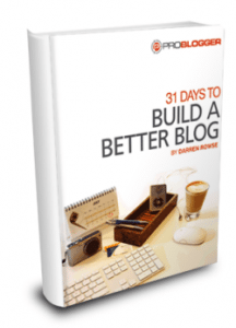 31 Days to Build a Better Blog
