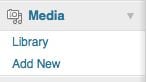 Wordpress-media