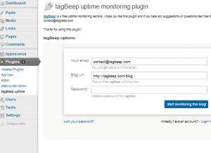 tagbeep wordpress plugin