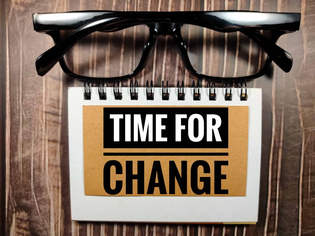 Time to change